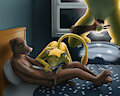 Sleepover by KylerPup by dahan