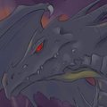 Sventar, the Dark Dragon  by RisingDragon