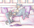 Kinktober 2022: Day 12 - Cub by lavilovi