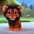 Cute cub Scar by AutoSnep