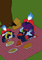 :c: Picnic headswap by Din