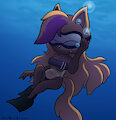 Ruby's Second Swim by Shadowwalk