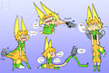 stretchy doodles by Uluri