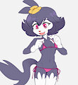 #Dotflood 2k23 : Anon - Dot-chan bikini - by 8Horns