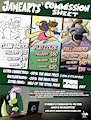 JAMEArts' Commission Sheet by JAMEArts