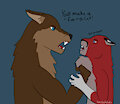 Mangy fur licker by SomeSortaCreature
