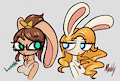 Lunette and Maddy by Xmokey