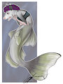 Unnamed Opossum Mermaid by Leafy