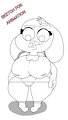 Anais's Growth Spurt : Animation Sketch by JamesHedgehog