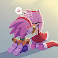 Commission Amy Kiss Amy by HowXu