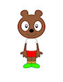 Frank the Bear front facing