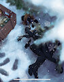 Snow Night by Saucy