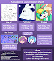 Price sheet by Cloudeon