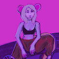 Rat girl by cloudybunn