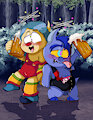 Imp and Loo-Kee - The Booze Losers by EmperorCharm