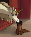 Horse Nibble by MarsMiner