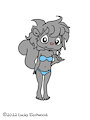 Suzie Sticker by luckyeastwood273