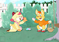 Easter Egg Hunt -By LittleBearArnold- by DanielMania123