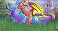 Romance of the dragons by Jardenon