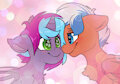 Loving Gaze (Cloud Twist & Flaming Spark) by FluffyXai