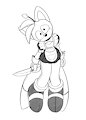 Maid Tails Doll by Sparkydb