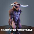 Minotaur Turntable by Kemonokun