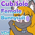 [YCH] "BunnySuit" for LemmyNiscuit by Archxuna9