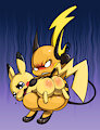 Commission - Pika spank by LKIWS