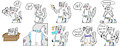 Sticker Set by deargengar by ChronoKitten