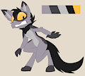 Raccoon Husky Adopt CLOSED by ImpButt