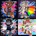 Pride Chibis [005] by zhiicatto