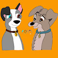 Rompy and Scamp by ScampFan62