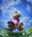 Travels across the fields