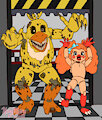 Commission: Animatronic Rhoadie + Nightmare Chica