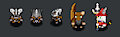 Cladun X2 sprites by claviarm