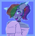 Rainbow Shark by AngieImagines