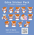 Edna Sticker Pack by NinoFoxx