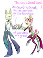 Walker and Dreep attend the ball by greenpidge