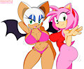 Rouge/Amy - Sexy Hot Bikini Girls