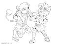 Girl Fight by GabrielLaVedier
