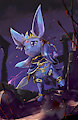 Esfil the espeon by ShippoNosekura