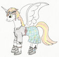 Scottish Alicorn by SilverGunn