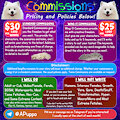 2023 Commission Price Sheet