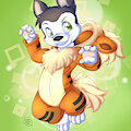 Growlith used rawr! by rabidhamster00