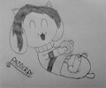 Playful Temmie by Padderpy