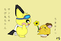 Birthday gift from Nise Hamtaro by pichu90