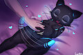 [SGDQ] Pet the Kitty (art by lumineko) by TigershardX