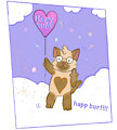 happ burf!!! by fwuckybaa