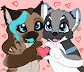 Chase and Valegro Hearts by ThatCatObsessedDemon