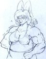 *Gift* Kendra, the Buff mature rabbit doe by Kairon Zigma - 2008 by tannim